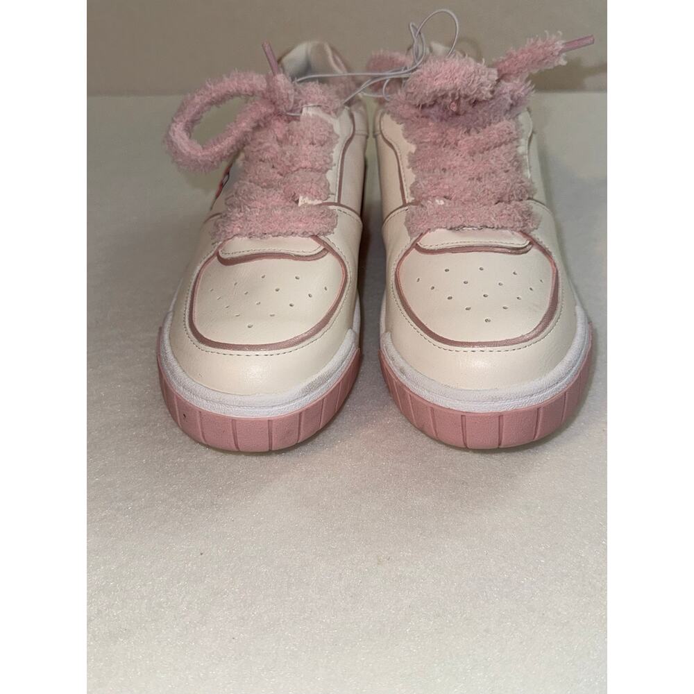Children's Place New Girls 4 Hello Kitty Sneakers White Pink - Picture 9 of 11